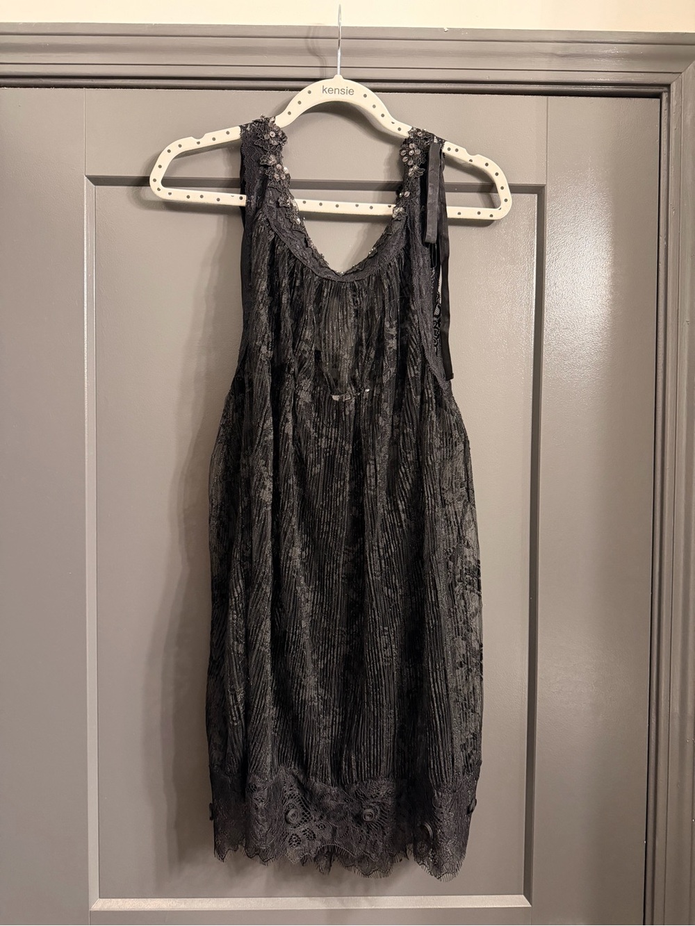 Free People Good Taste Sheer Mini Slip Dress